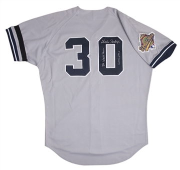 1996 Willie Randolph Game Used and Signed New York Yankees World Series Coaches Jersey (Randolph LOA)  